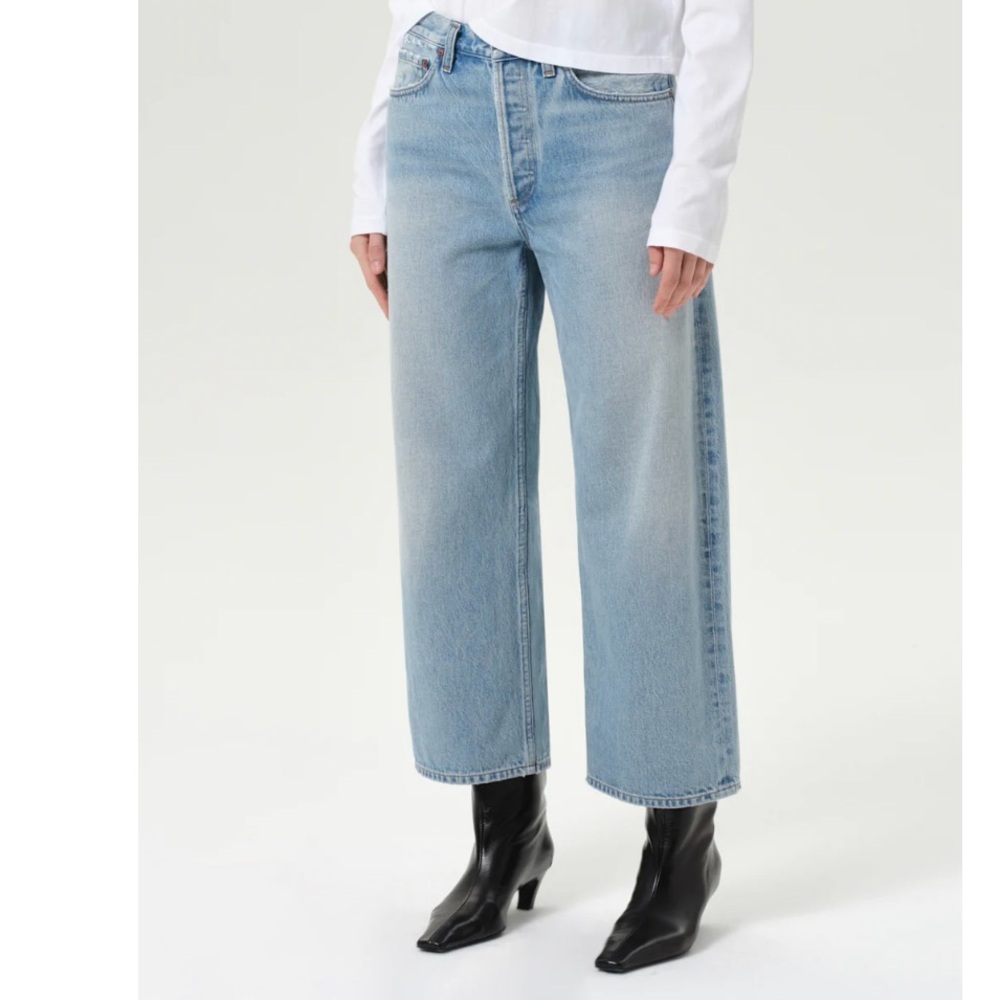 AGOLDE Arc Jean in Orten with button fly